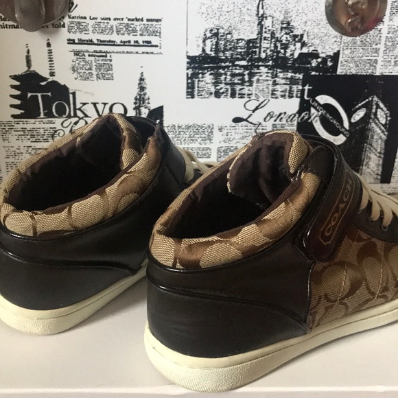 Coach high top sneakers - Picture 3 of 5